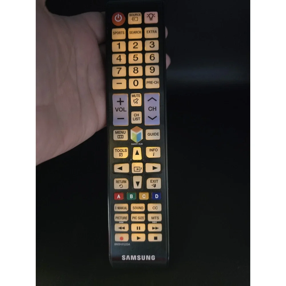 Original Samsung Smart TV Remote Control BN59-01223A , with Backlight Button